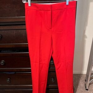 Ann Taylor Red Pants NWT